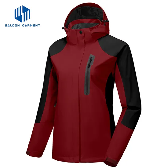 Outdoor Camping Trekking Climbing Waterproof Hiking Breathable Hooded Windproof Windbreaker Jacket