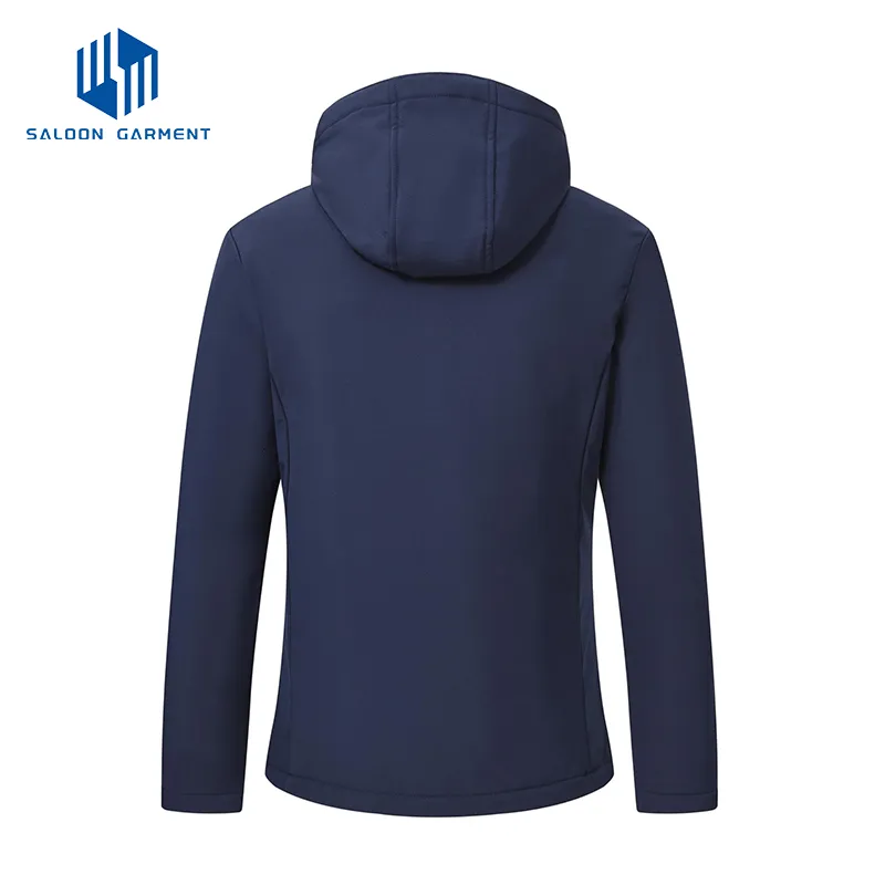 Womens Winter Ski Outdoor Soft Shell Hooded Fleece Waterproof Softshell Jacket
