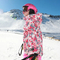 Girl's Waterproof Winter Snow Coat Hooded Fleece Outwear Windproof Raincoat Ski Jacket