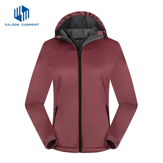 Women's Lightweight Water Resistant Hiking Winter Outdoor Fleece Lined Tactical Softshell Jacket