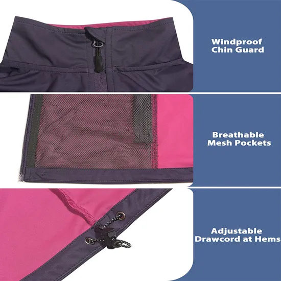 Women's Water Resistant Windproof Hiking Fleece Tactical Softshell Jacket