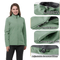 Professional Factory Breathable Winter Warm Fleece Hooded Outdoor Windproof Women's Softshell Jacket