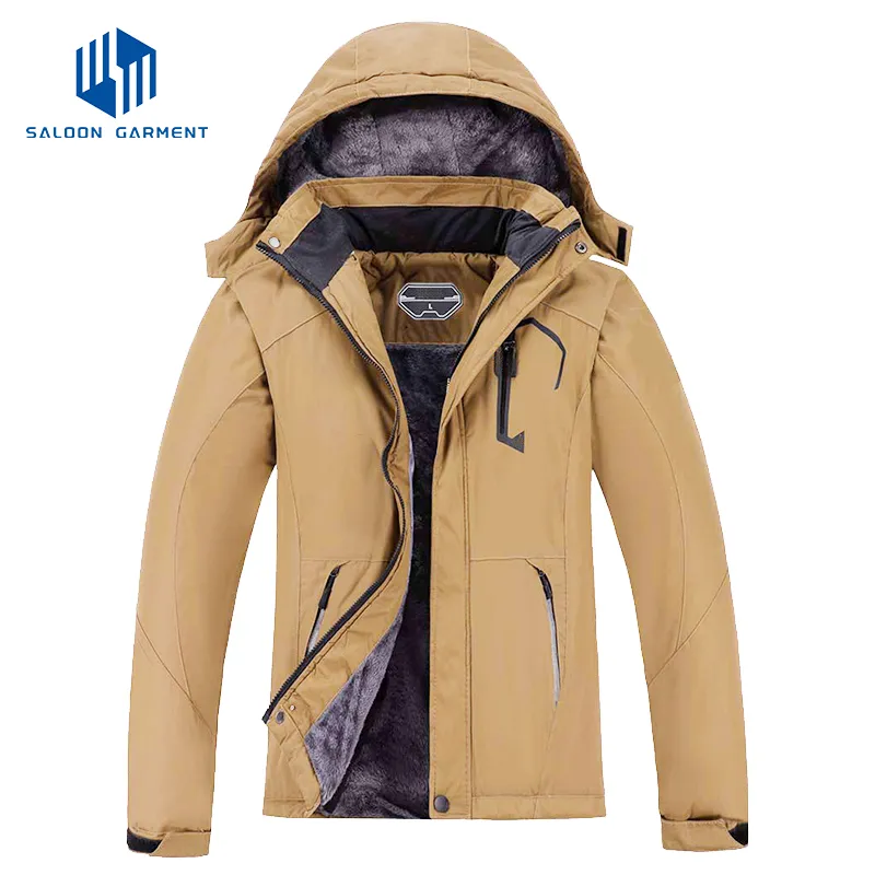 Men's Snow Coat Waterproof Snowboard Windproof Insulated Hooded Warm Ski Jacket