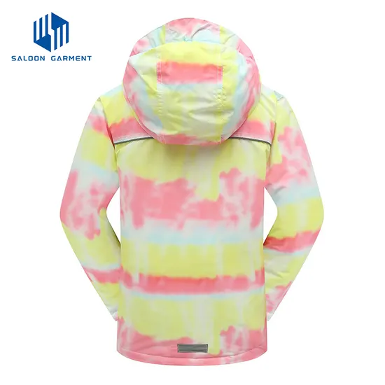 Girl's Waterproof Warm Fleece Hooded Winter Snow Coat Ski Jacket