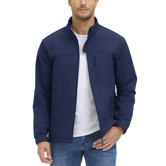 Men's Water Resistant Windbreaker Soft Shell Softshell Jacket