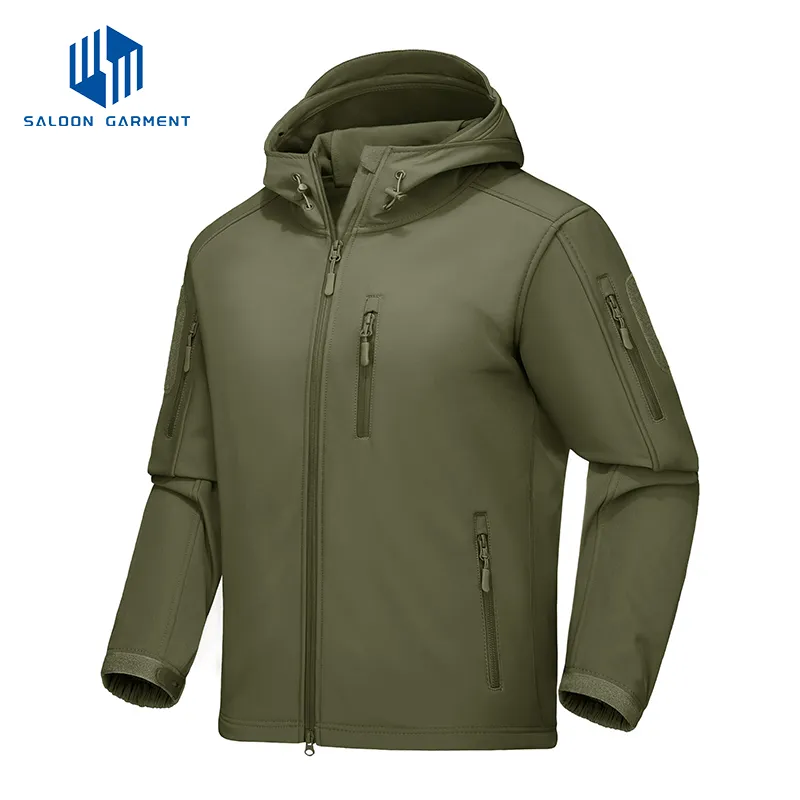 Men's Fleece Outwear Winter Warm Coats Tactical Softshell Jackets