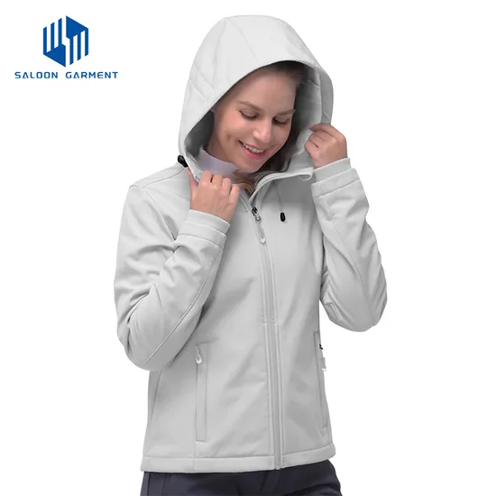 Custom Women Sports Outdoor Camping Hiking Coats Thermal Tactical Working Clothes Softshell Jackets