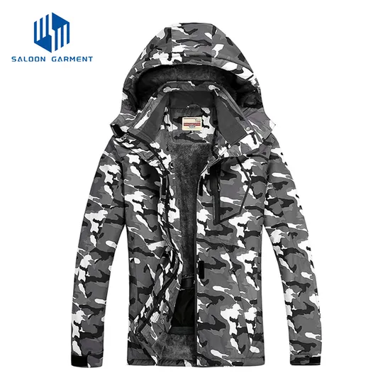 Women's Waterproof Warm Winter Snow Coat Mountain Windbreaker Hooded Raincoat Ski Jacket