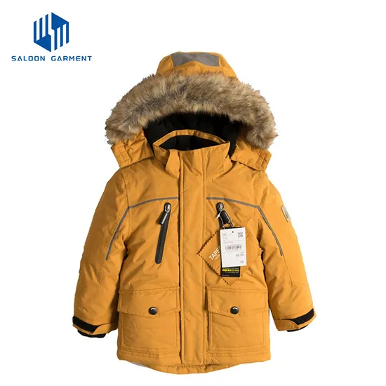 Winter Outdoor Coat Kids with Hood Clothes Boys Hooded Children waterproof Jacket
