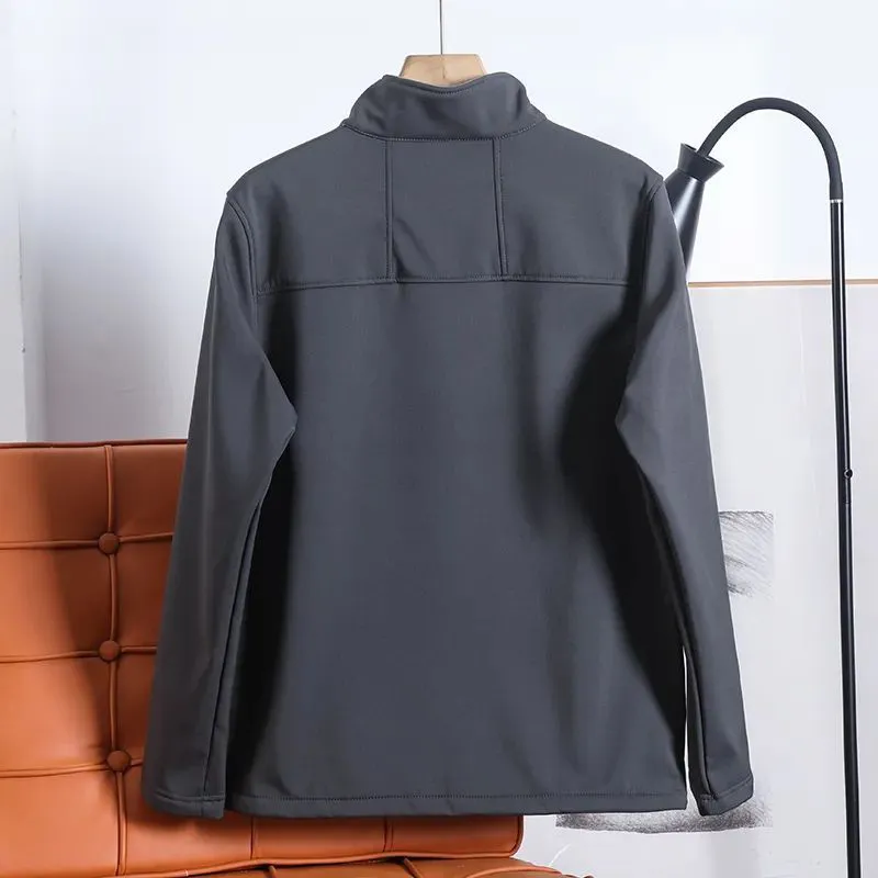 Wholesale Custom Logo High Quality Camping Waterproof Polyester Coats Plus Size Mens Softshell Motorcycle Jacket