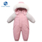 Unisex Kids Winter Outwear Jumpsuit Newborn Baby Clothes Heavy Fleece One-Piece Rompers with Zipper Closure Ski Snowsuit