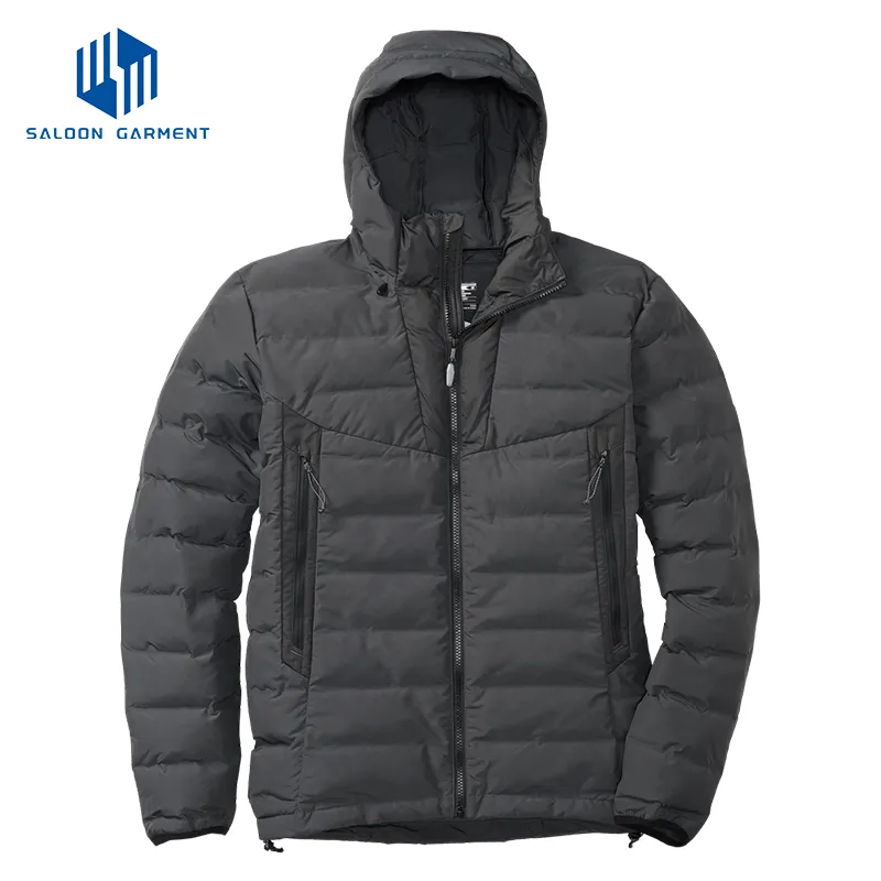 Outdoor Ventures Hot Selling Factory Price Men Women Padded Winter Warm Hooded Jackets