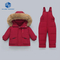 Wholesale Windproof Baby Boy Snowsuit Winter Clothes Toddler Snow Pants and Jacket Kids Girls Hoodie Baby Clothes Set Coats