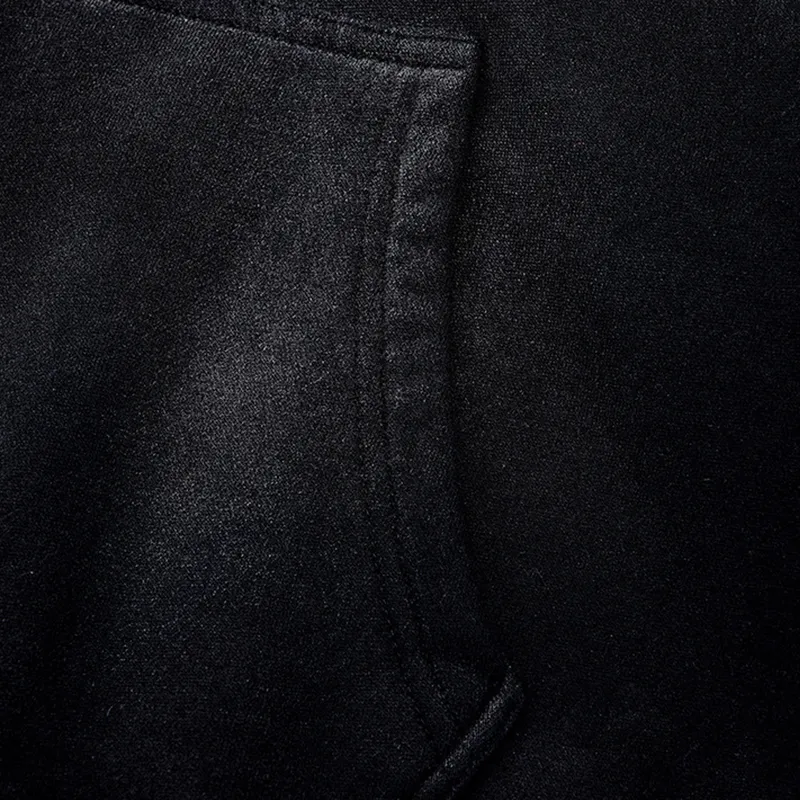 High Quality Custom Embroidery Logo Outwear Solid Pattern Pullover Woven Hoodie