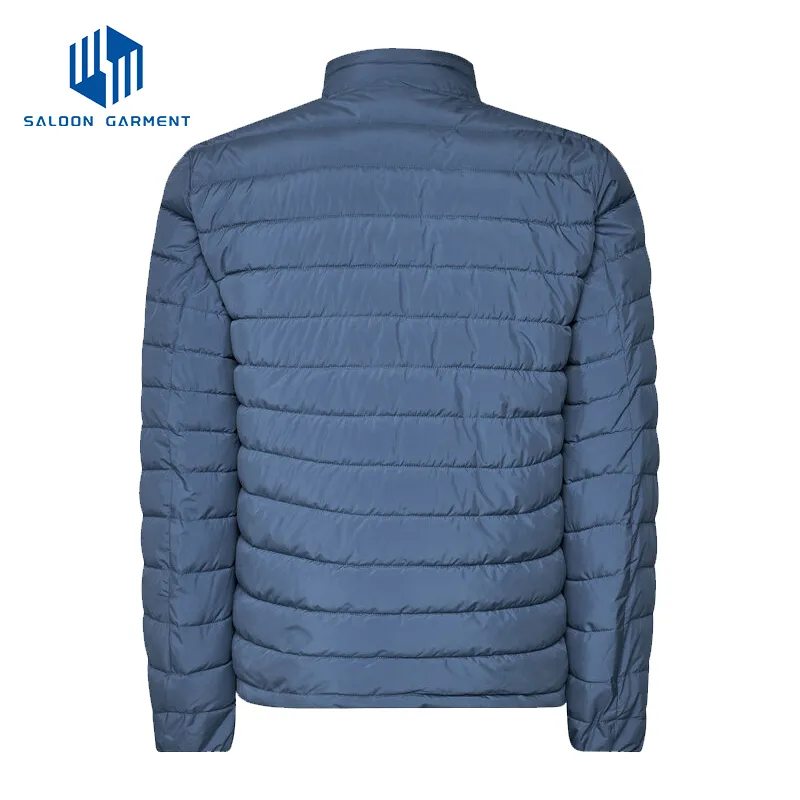 Men's Custom High Quality Winter Coat Stand Collar Casual Outwear Padded Jacket