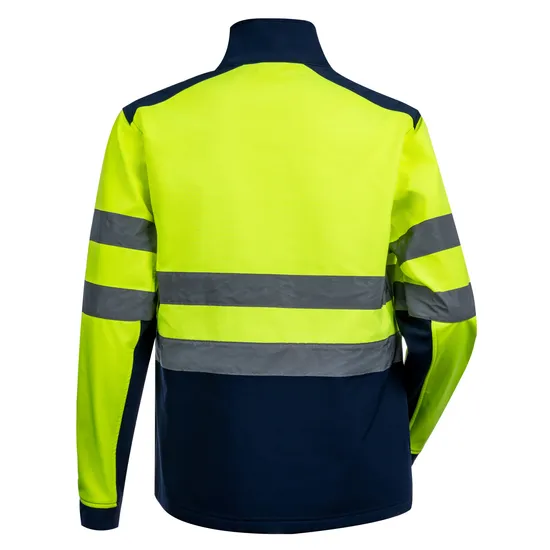 Hivis Softshell Jacket and Trousers Work Protective Hivis Suit for Waterproof Jacket