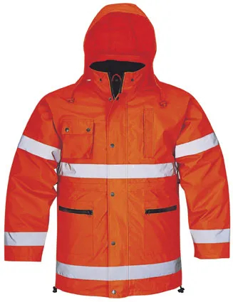Hivis 5in1 Workwear Jacket Waterproof with Reflective Tape Jacket for Safety Wear 5in1 Jacket