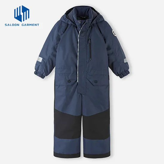 Customized Winter Children's Outdoor Snowsuit Waterproof Insulation Snow Ski Suit