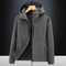 Custom Logo Winter Waterproof Windproof Hooded Windbreaker Men Outdoor Sport Hiking Fleece Softshell Jacket