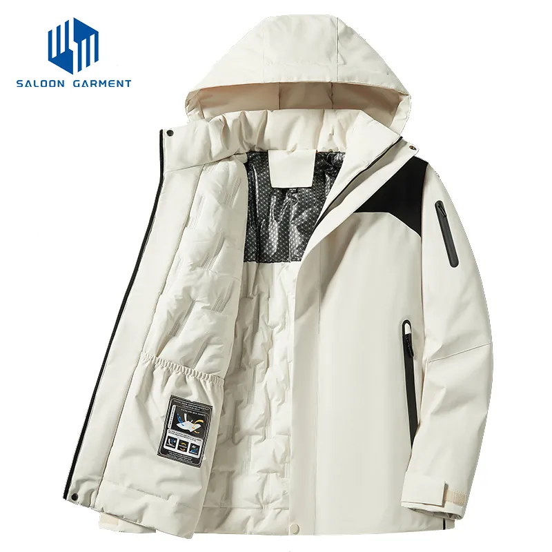 Wholesale OEM Printed High Quality Thermal Insulated Puffer Jacket with Pockets