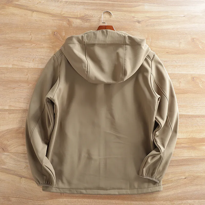 New Advanced Customized Quality Waterproof Breathable Soft Shell Tactical Jacket Outdoor Jacket Men's Soft Shell Jacket
