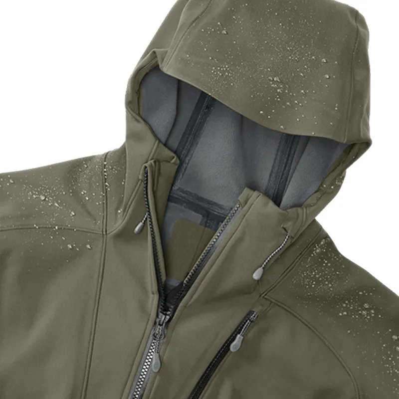 High Quality Men's Winter Outdoor Camping Waterproof 3 Layer Fabric for Jacket