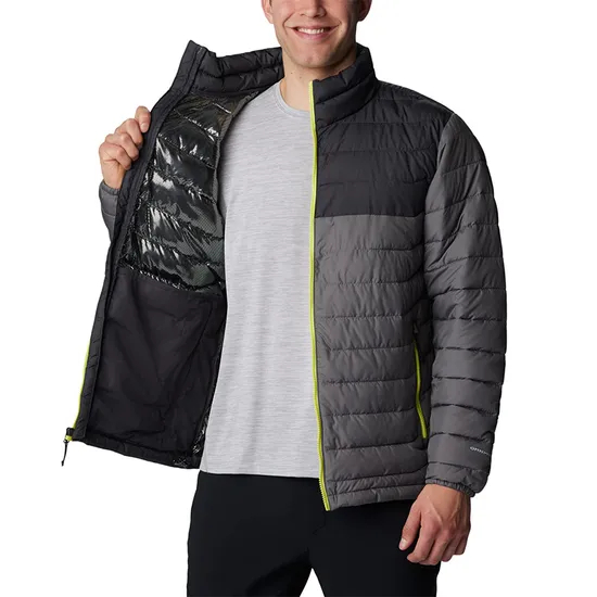 Customized Outdoor Water Resistant Warm Windproof Winter Quilted Graphene Jacket