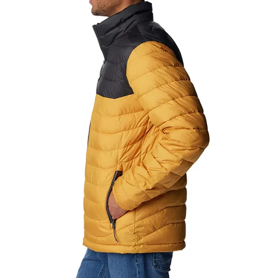 Custom Logo Windproof Nylon Graphene with Hood Running Outdoor Winter Warm Padded Quilted Graphene Jacket
