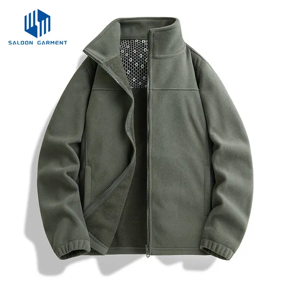 Custom Design Sherpa Fleece Jacket Fashionable Jackets Outdoor Fleece Jacket for Women and Men
