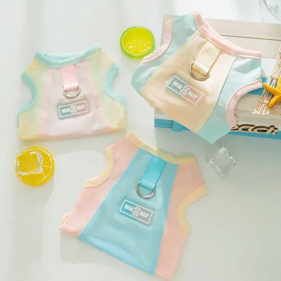 Thin Mesh Sunscreen Clothing for Dogs in Spring and Summer, Including Vests