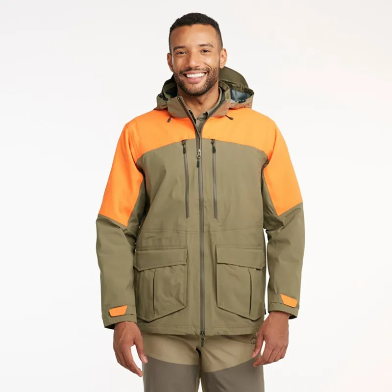 Men's Winter Warm Hooded Coat Outdoor Waterproof Fishing Softshell Hiking Jacket