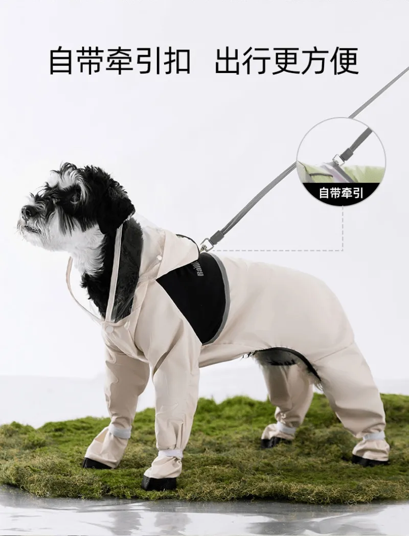 a Raincoat That Covers The Legs, The Tail, and All Four Legs