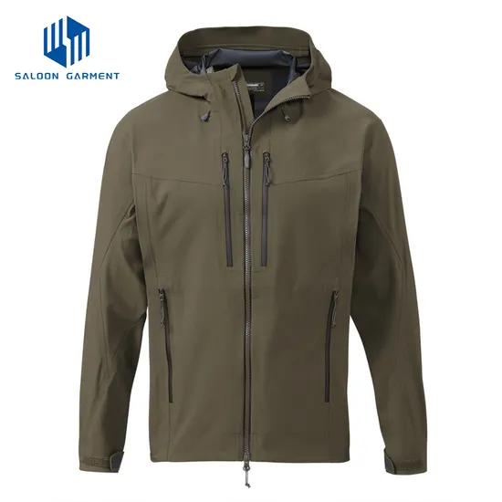 Custom Outdoor Winter Snowboarding Polyester Waterproof Breathable Fishing Jacket