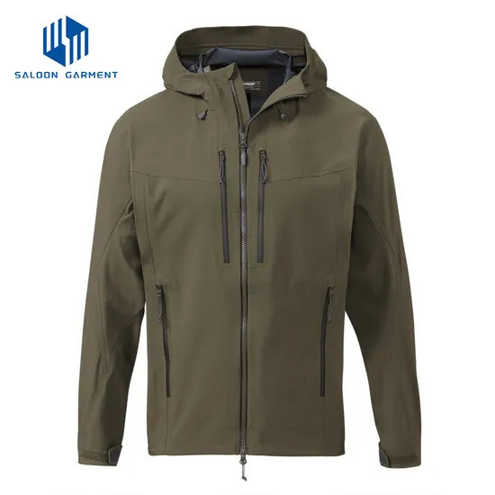 Custom Outdoor Winter Snowboarding Polyester Waterproof Breathable Fishing Jacket