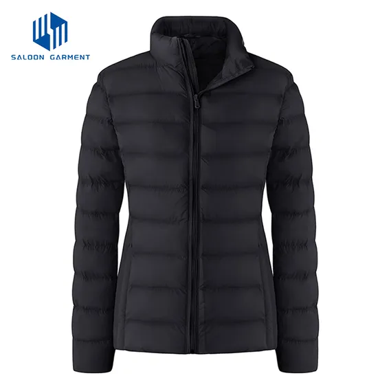 Kid's Lightweight Waterproof Windproof Packable Children Coats Quilted Jacket