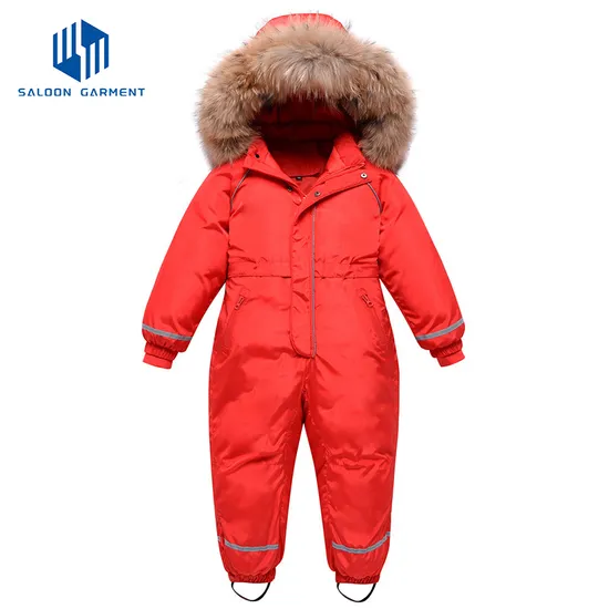 Winter Clojacket Setdren One Piece Ski Suits Girski Wear Jackets Coatsroof Pantssnowboard Jacksnow Suitoveralls Kids Jumpsuit