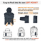 Winter Warm Coat Packable Hiking Camping Quilted Water Resistant Down Puffer Jacket