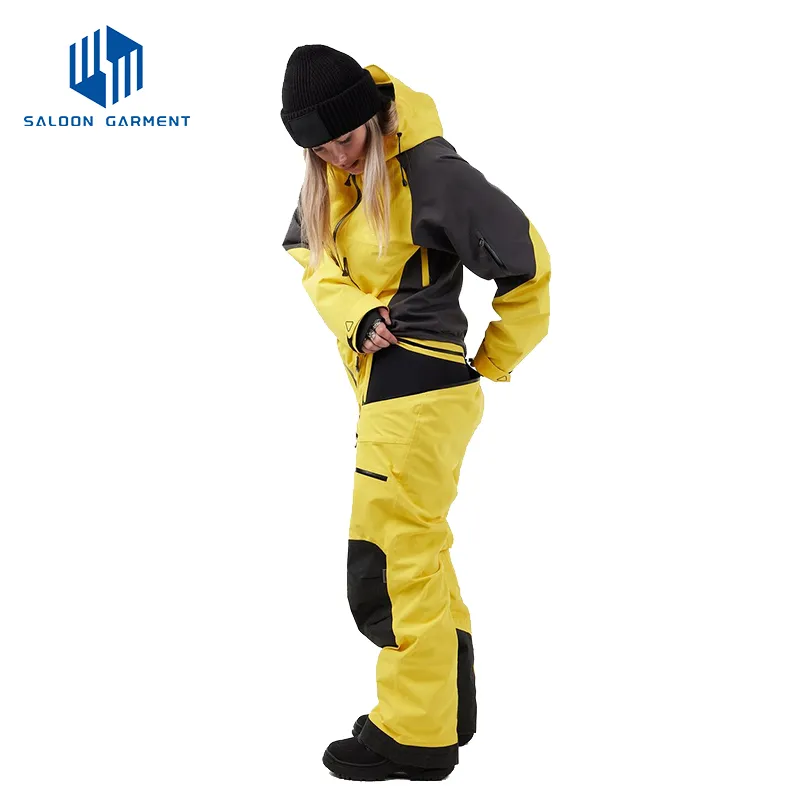 One Piece Snow Suits Snowboard Waterproof Ski Jumpsuit Winter Outdoor Unisex Snowsuits