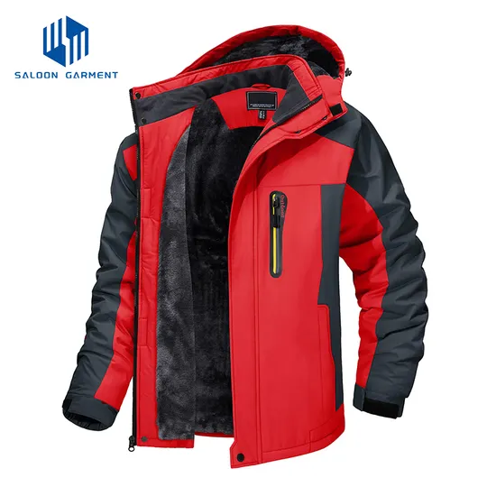 Men's Waterproof Warm Winter Snow Coat Mountain Windbreaker Ski Jacket