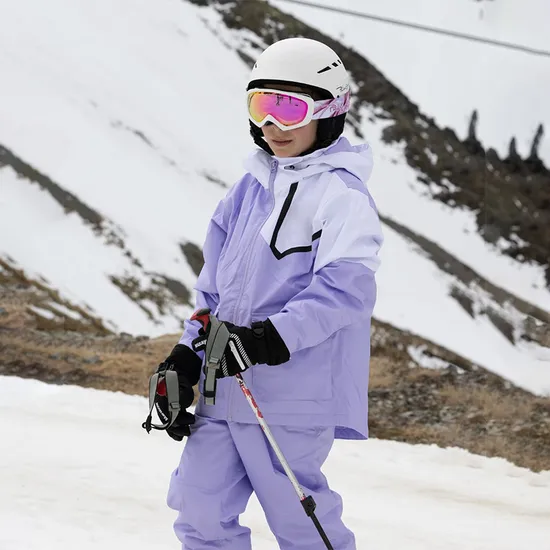 Girls Waterproof Winter Outer Wear Hooded Snowboard Coat Windproof Snow Ski Jacket