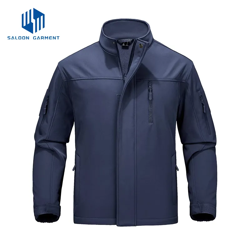 High Quality Custom Logo Men Waterproof Windbreaker Insulated Tactical Softshell Jacket