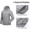 Custom Ladies Winter Lightweight Packable Padded Coat Puffer Down Jacket for Woman