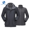 Men's Waterproof Winter Windproof Fleece Snowboard Mountain Snow Coat 3-in-1 Ski Jacket