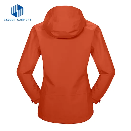 2.5 Layer Fabricmountain Outdoor Waterproof Running Hiking Rain Windbreaker Jacket