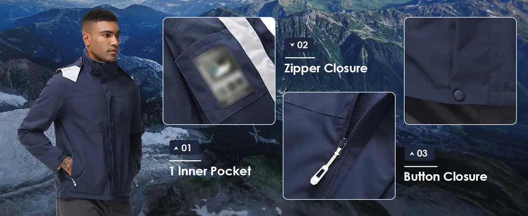 Outdoor Waterproof Windbreaker Rainwear Raincoat Rain Poncho Jacket