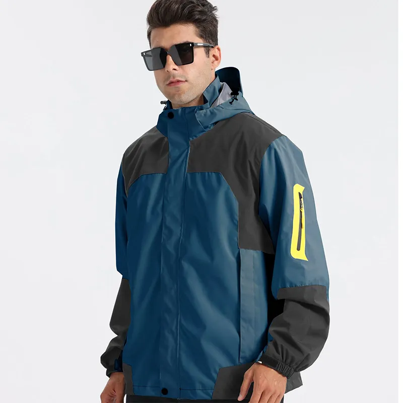 Custom Men OEM ODM Outdoor Waterproof Lightweight Windbreaker Jackets with Logo