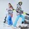 Girl's Sports Outer Wear Snowboarding Coveralls Jacket Pants Snowsuit Ski Suit