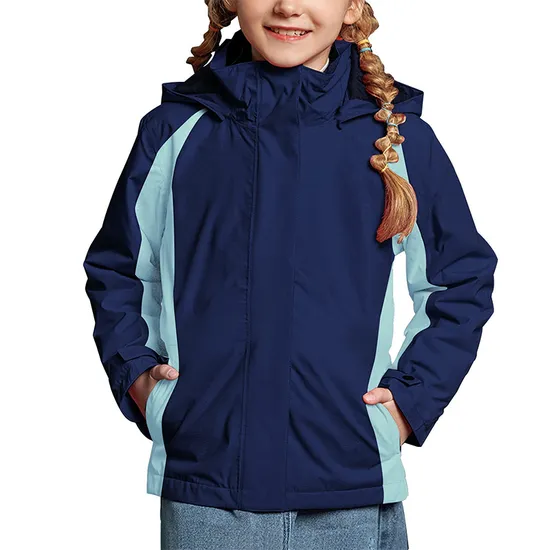 Kid's Waterproof Winter Coat Girl's Fleece Snowboarding Ski Jacket
