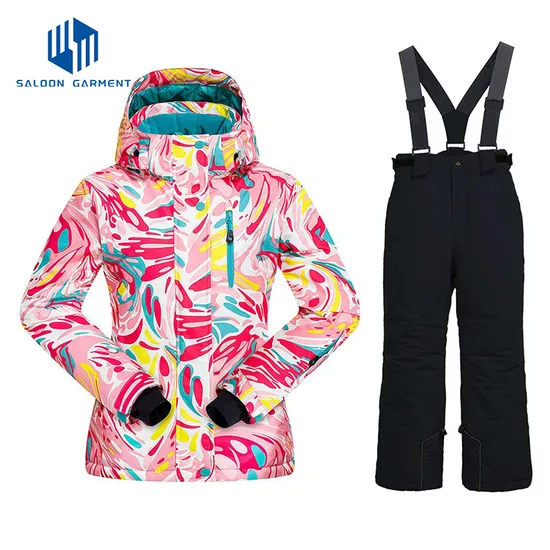 Kids Snowsuit One Piece Boys Girls Snowboard Jumpsuits Coveralls Snow Ski Suit
