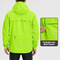 Mens Hooded Waterproof Raincoat Windproof Rain Jacket